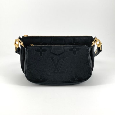 LOUIS VUITTON(ルイ・ヴィトン) ミュルティ ポシェット アクセソワ―ル M80399 ショルダーバッグ ノワール