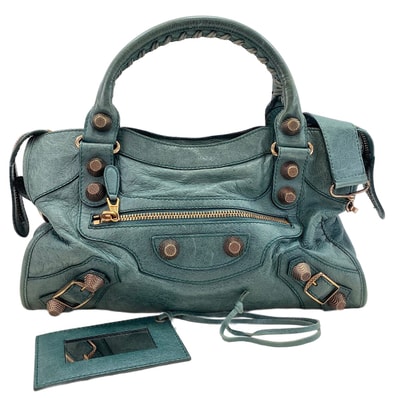 バレンシアガ BALENCIAGA ジャイアントシティ ハンドバッグ【中古】