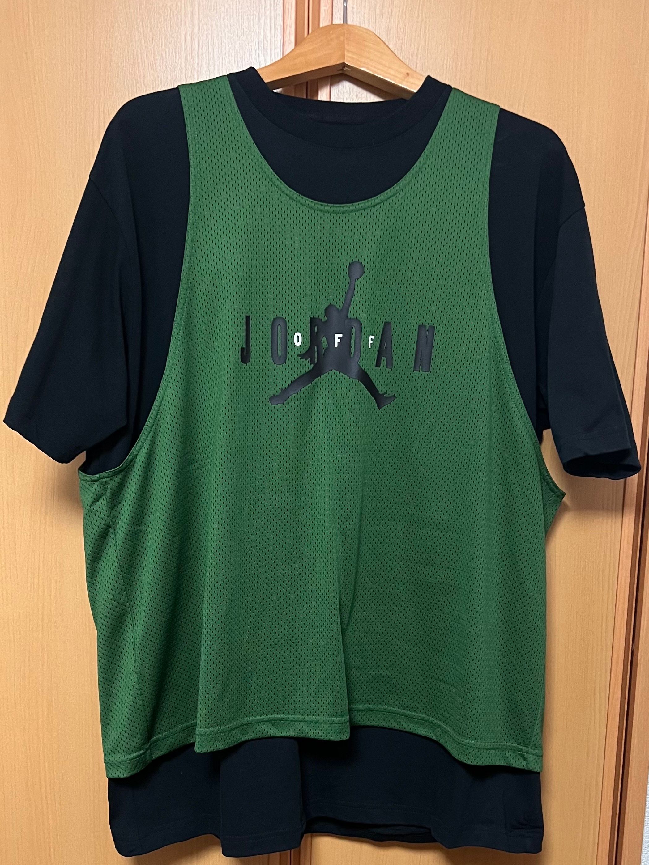 Air Jordan Off-WhiteTM️ Men's Short Sleeve Top "Green"