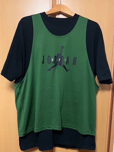Air Jordan Off-WhiteTM️ Men's Short Sleeve Top "Green"