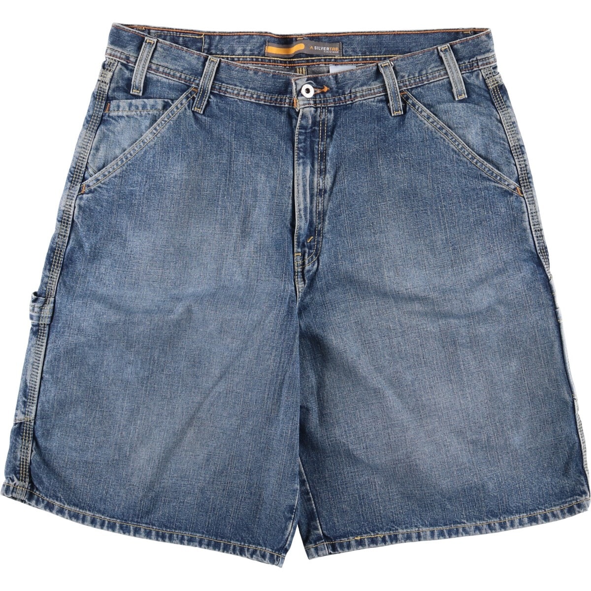 古着 00年代 リーバイス Levi's SILVER TAB シルバータブ CARPENTER デニムペインターショーツ ハーフパンツ メンズw37相当/eaa577414