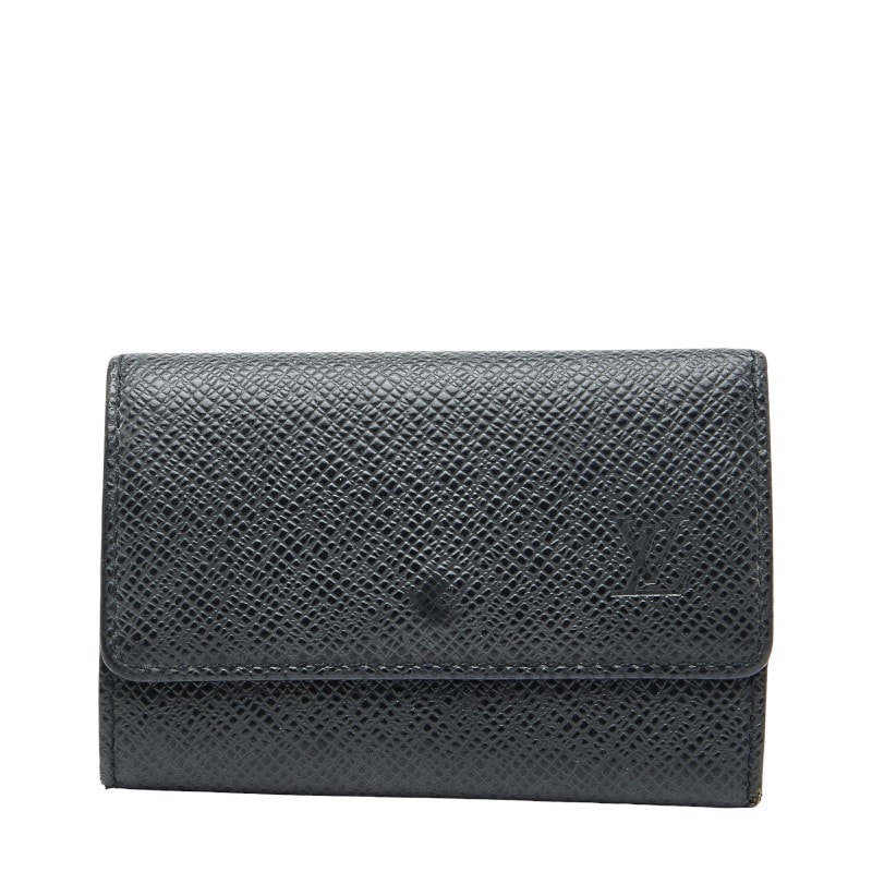 ルイ ヴィトン タイガ ミュルティクレ6 キーケース 6連 M30500 アルドワーズ ブラック レザー メンズ LOUIS VUITTON 【中古】
