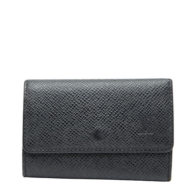 ルイ ヴィトン タイガ ミュルティクレ6 キーケース 6連 M30500 アルドワーズ ブラック レザー メンズ LOUIS VUITTON 【中古】