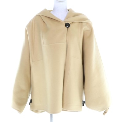 極美品 エルメス ジャケット ベージュ レディース 38 5H0193DP