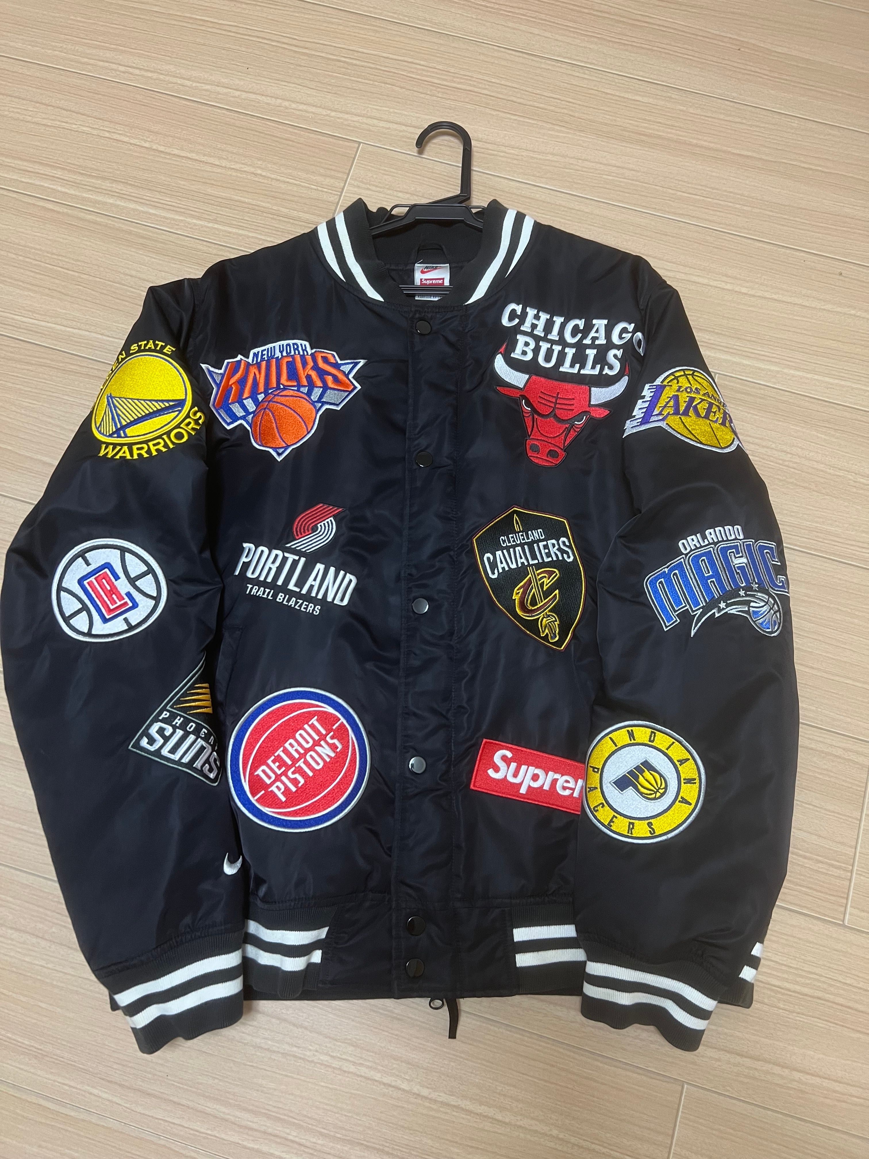 Supreme / Nike®/NBA Teams Warm-Up Jacket "Black"