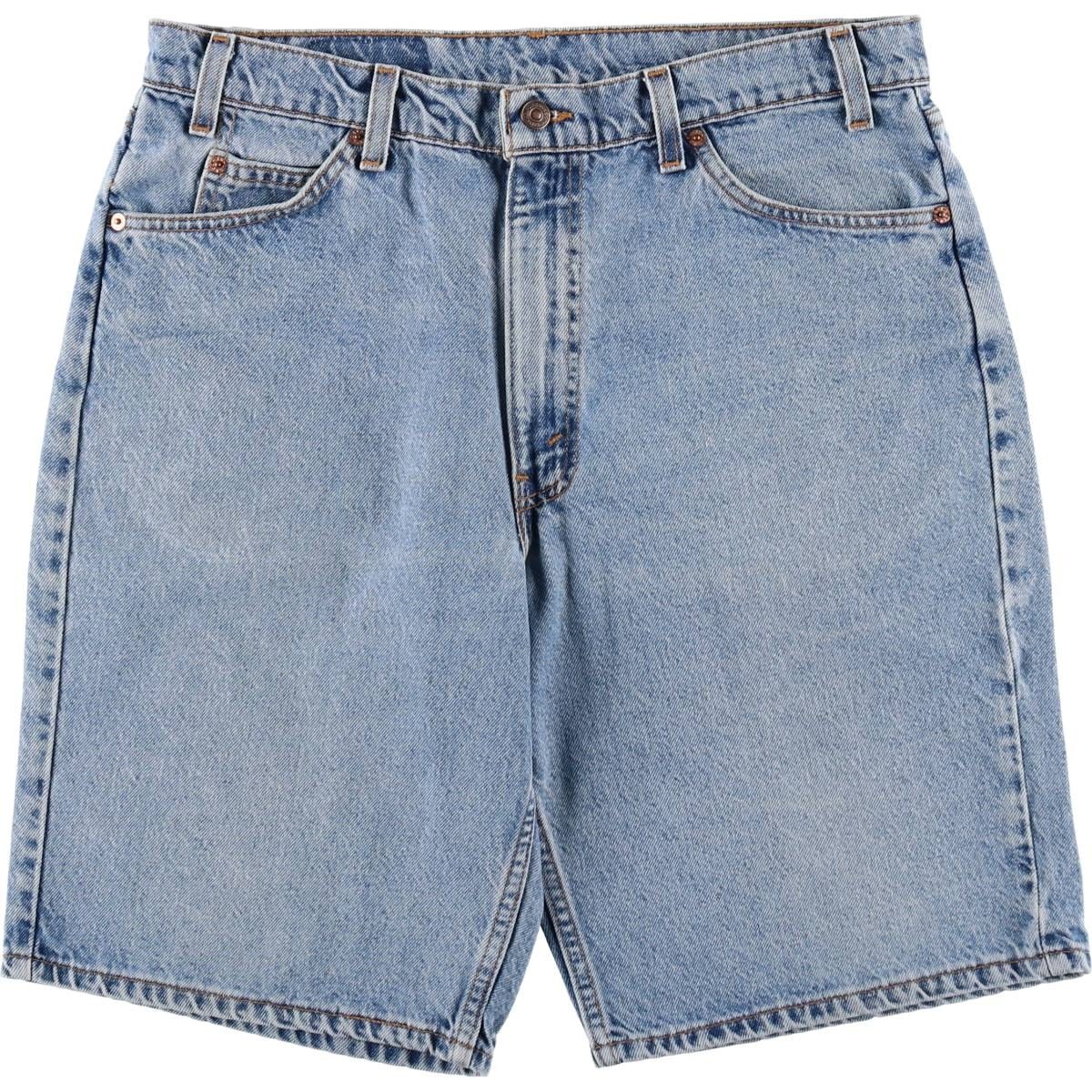 古着 90年代 リーバイス Levi's 550 RELAXED FIT 36550-0214 デニムショーツ ハーフパンツ ジョーツ USA製 メンズw35相当 ヴィンテージ/eaa627200