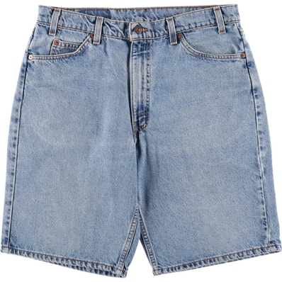 古着 90年代 リーバイス Levi's 550 RELAXED FIT 36550-0214 デニムショーツ ハーフパンツ ジョーツ USA製 メンズw35相当 ヴィンテージ/eaa627200