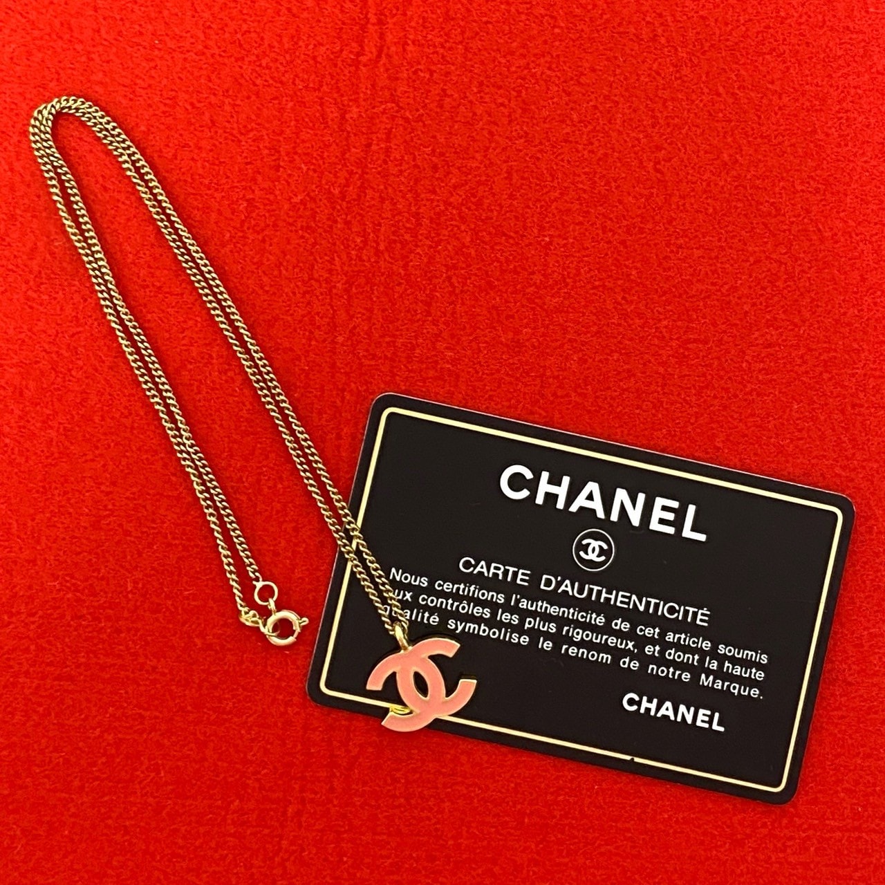 CHANEL シャネル ココマーク GP ネックレス ゴールド
 79242