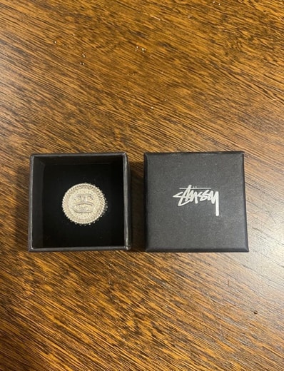 Stussy Spring 24 Jewelry Sovereign Ring "Sterling Silver"