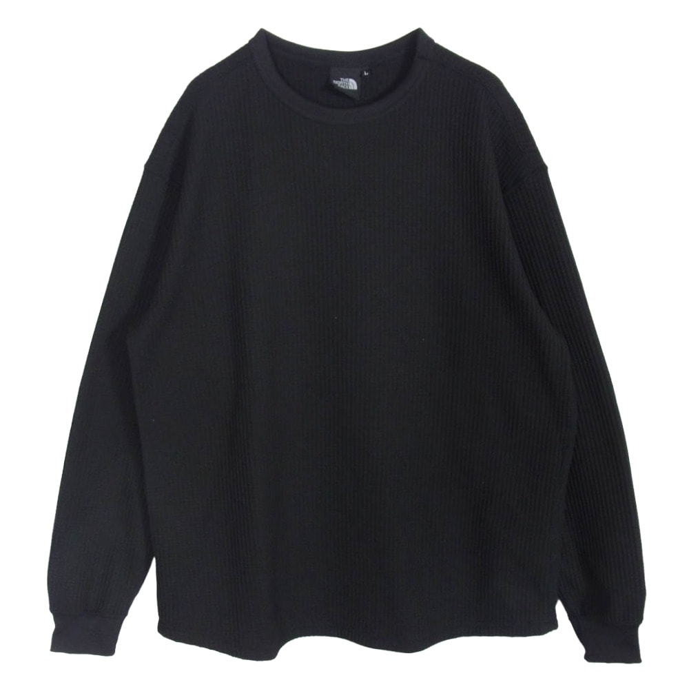 The North Face Long Sleeve Warm Waffle Crew "Black"