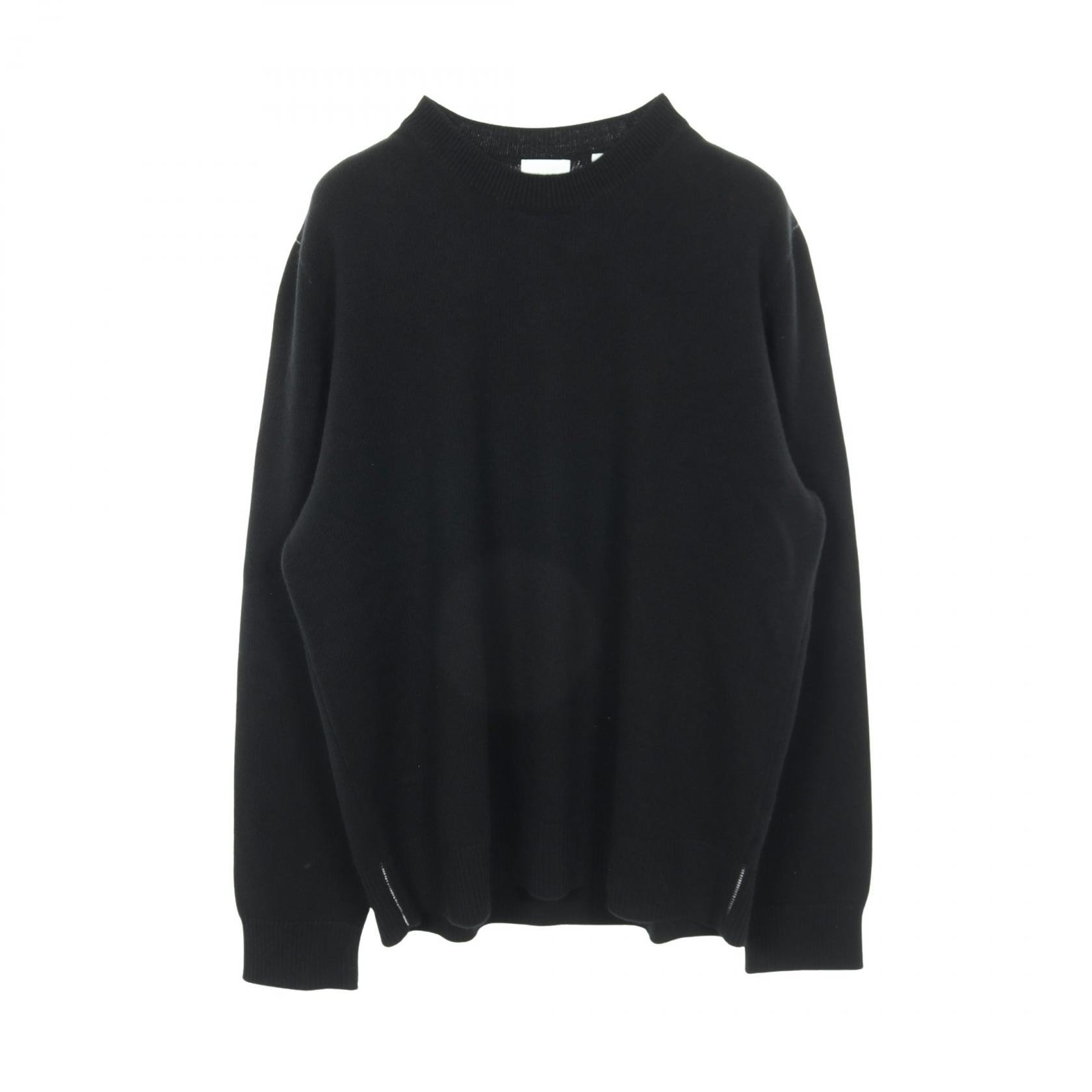 バーバリー BURBERRY ニット 衣料品 トップス カシミヤ メンズ ブラック系 8072111 【中古】