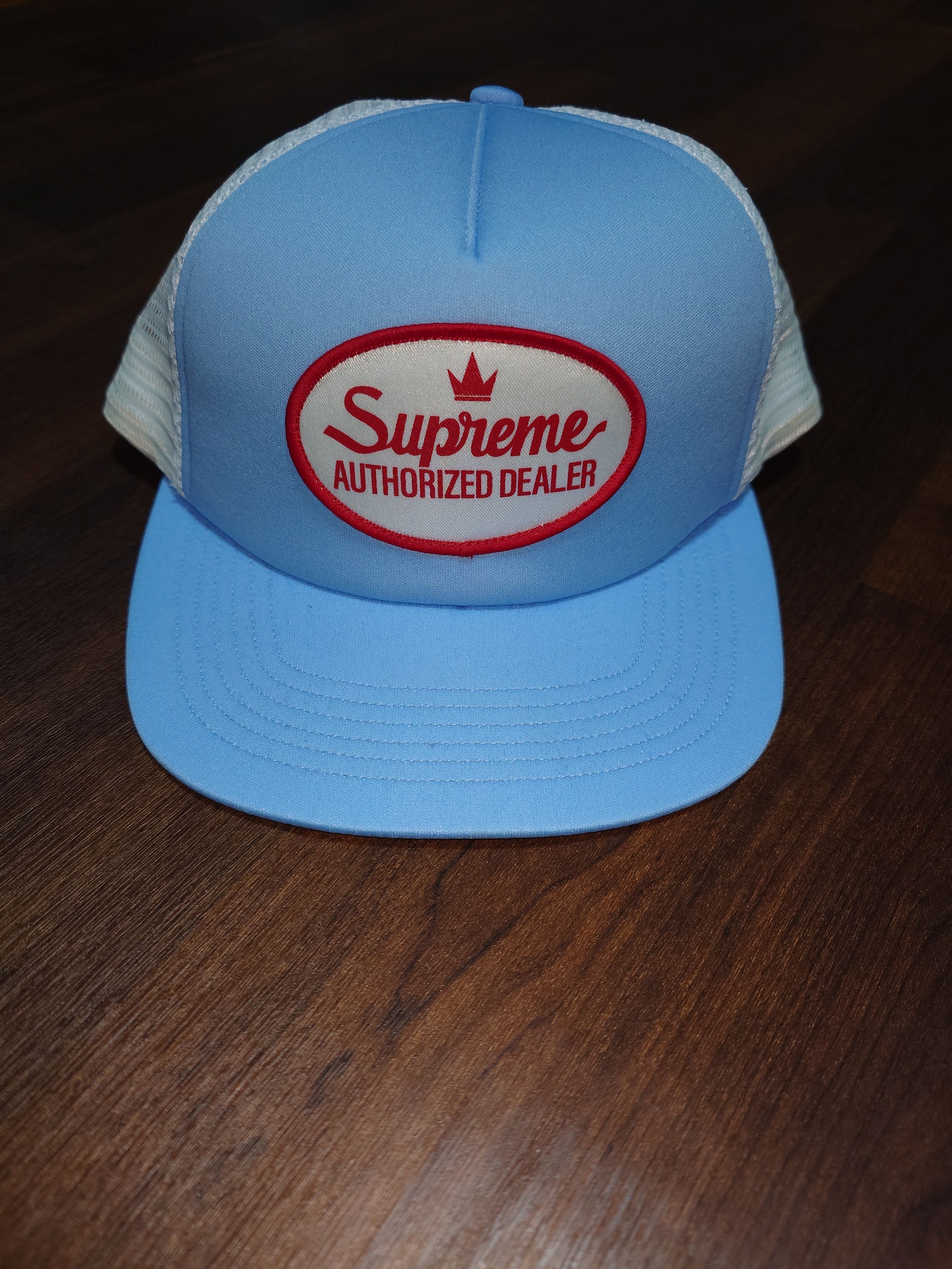 Supreme Authorized Mesh Back 5-Panel "Blue" (21FW)