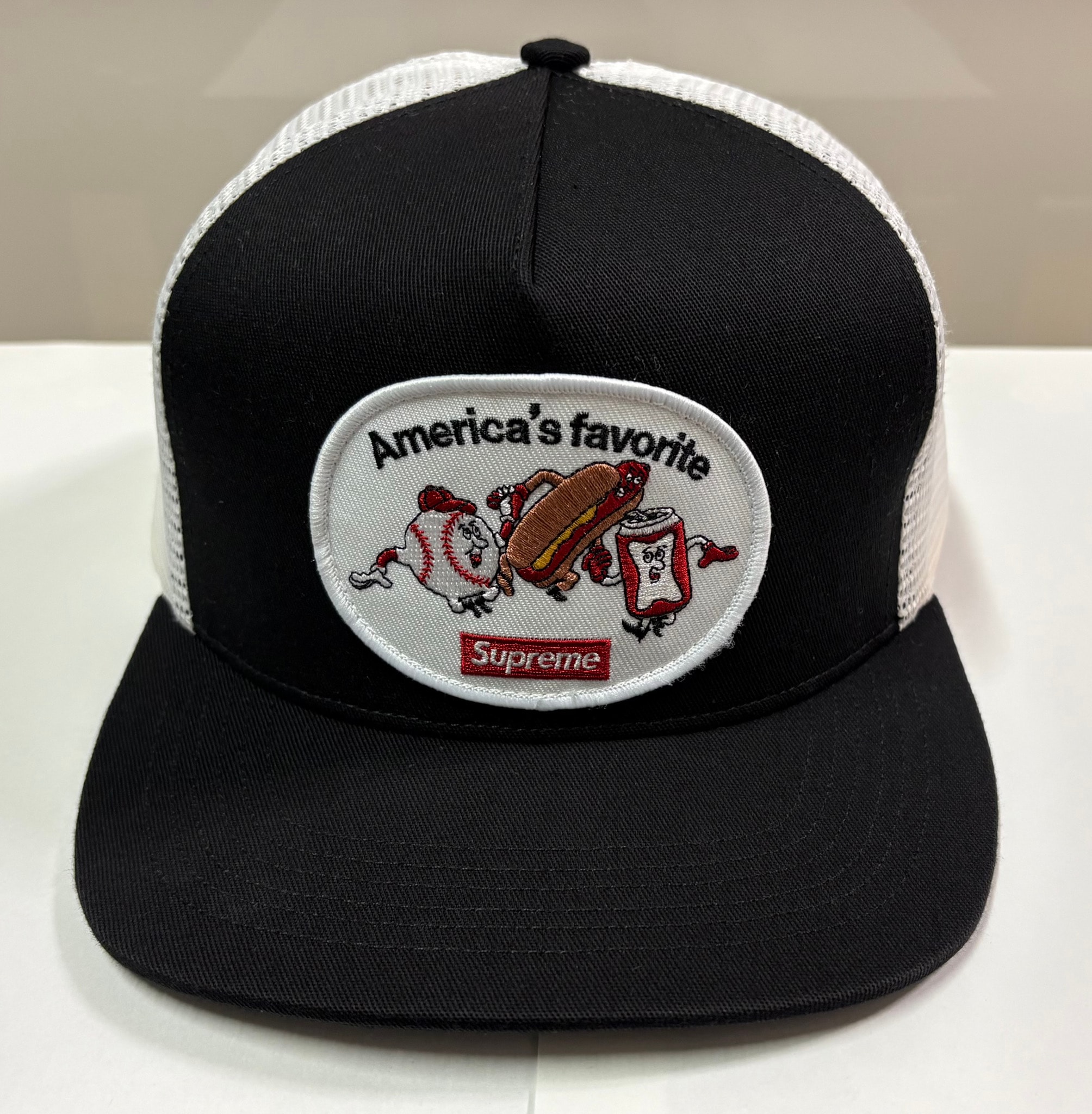 Supreme America's Favorite Mesh Back 5-Panel "Black"