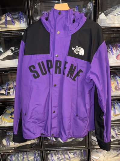 Supreme x The North Face Arc Logo Mountain Parka "Purple"