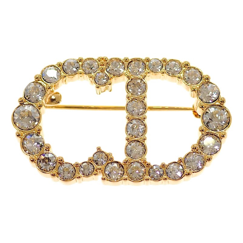 ディオール Dior クレール ディー リュヌ ブローチ【中古】【ABランク】
