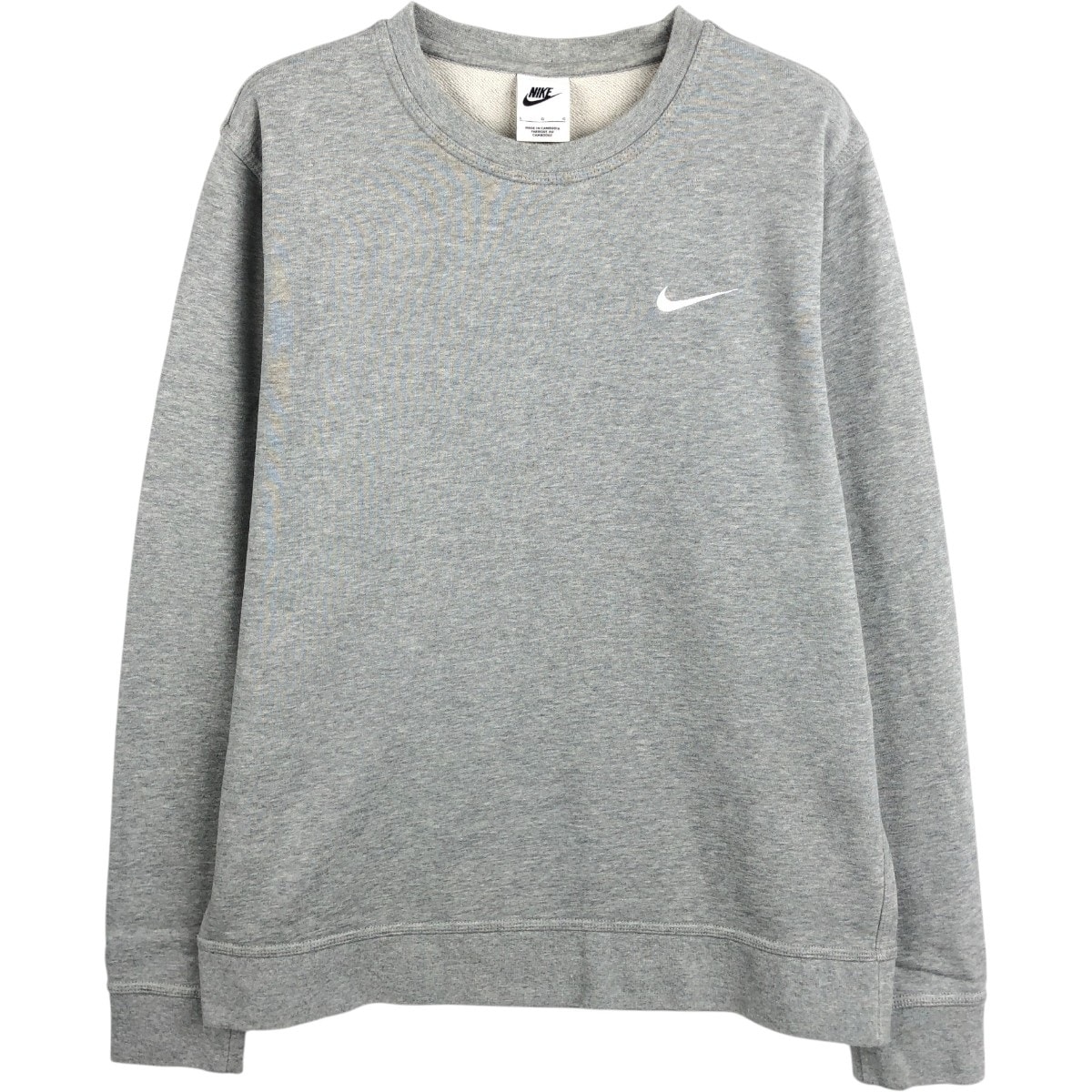 古着 ナイキ NIKE ワンポイントロゴスウェットシャツ トレーナー メンズL相当/eaa670429