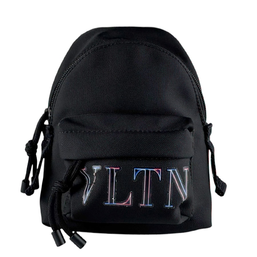 ヴァレンティノ ガラヴァーニ Valentino Garavani ショルダーバッグ ナイロン ブラック ユニセックス【中古】 z9353