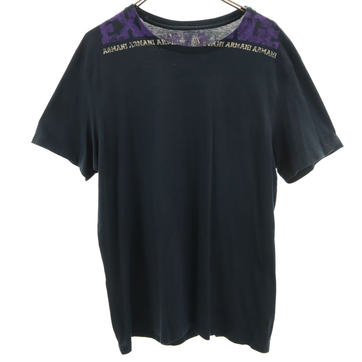 ARMANI EXCHANGE アルマーニエクスチェンジ 半袖 Tシャツ XL ネイビー