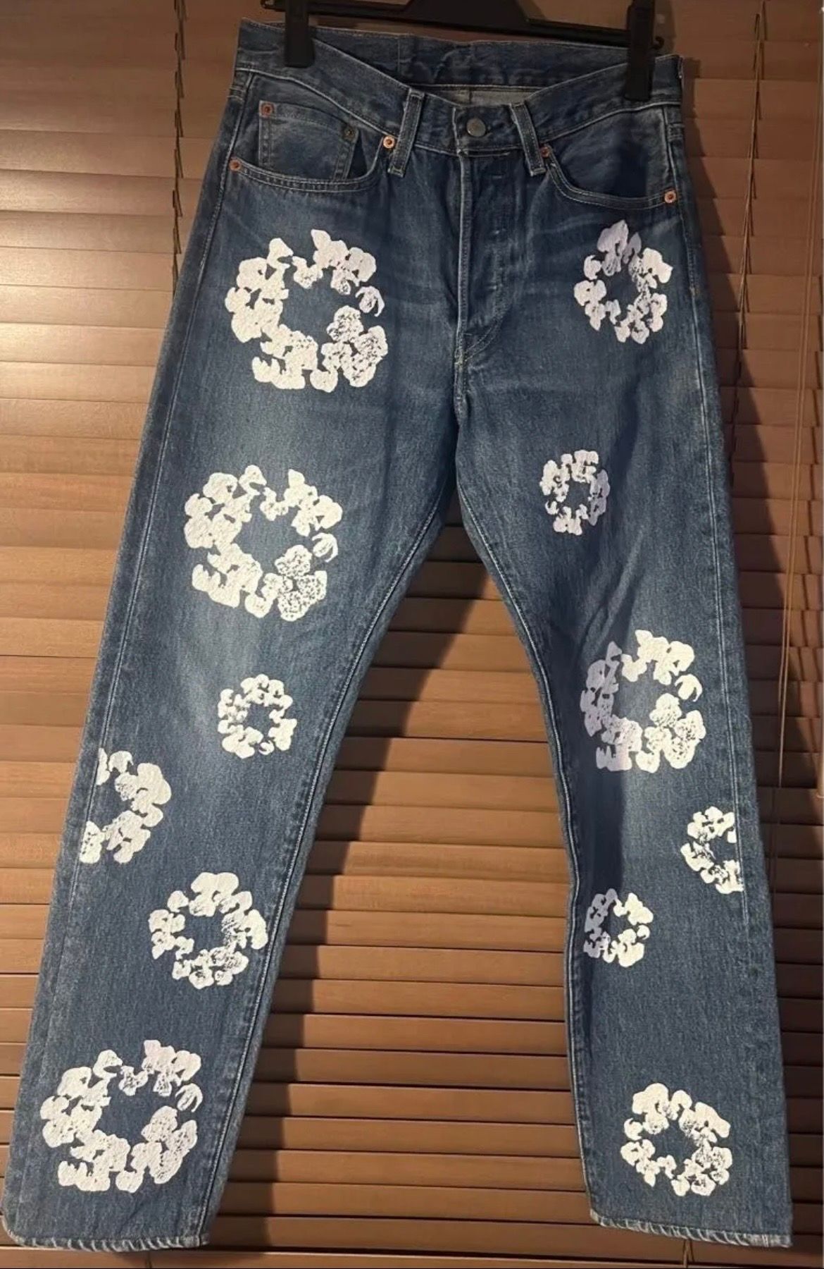 LEVI'S x Denim Tears The Cotton Wreath Jean "Dark Wash" A1592-0001