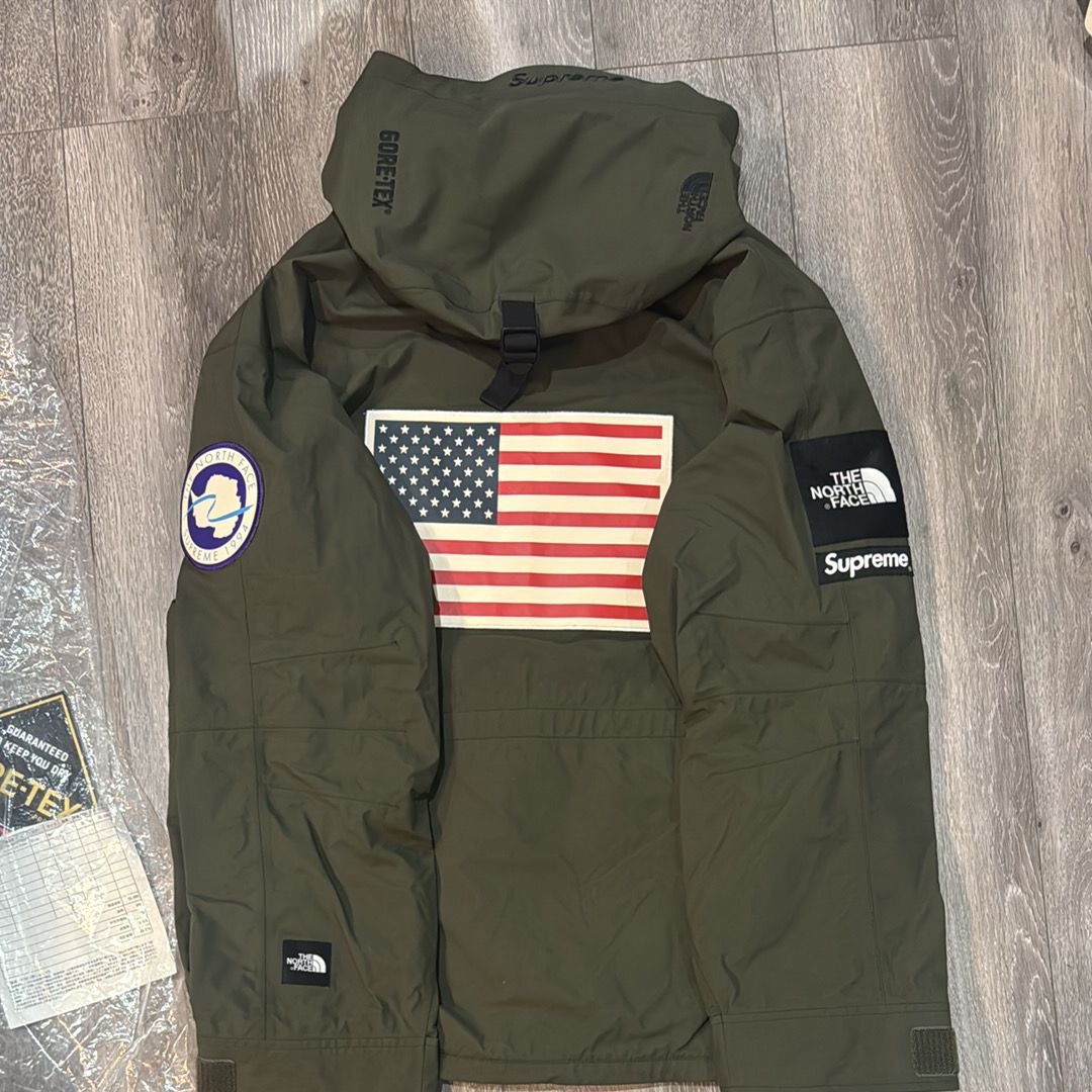Supreme The North Face Trans Antarctica Expedition Gore-Tex Pullover "Olive"