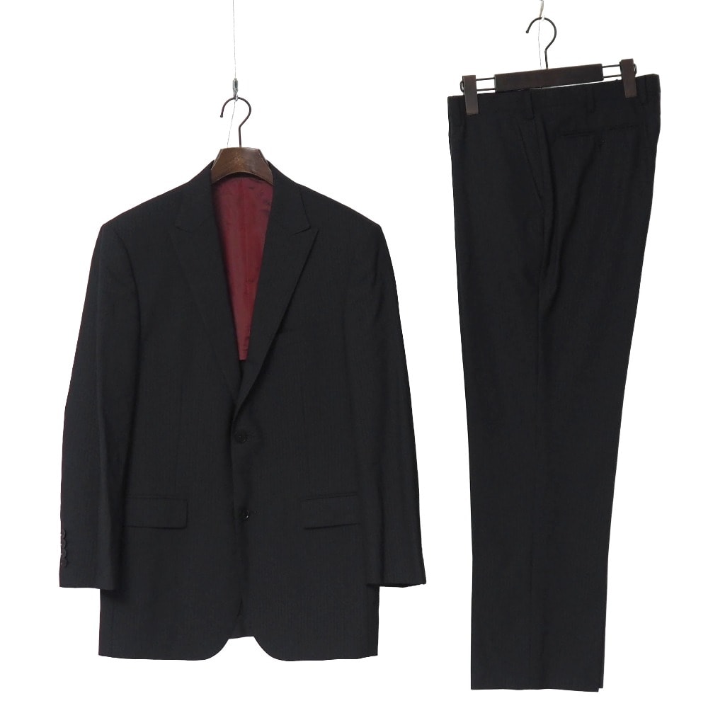 BURBERRY BLACK LABEL バーバリーブラックレーベル パンツスーツ サイズ96-84-175 40L テーラードジャケット ブレザー スラックス ブランド古着【中古】20260526/RA9446