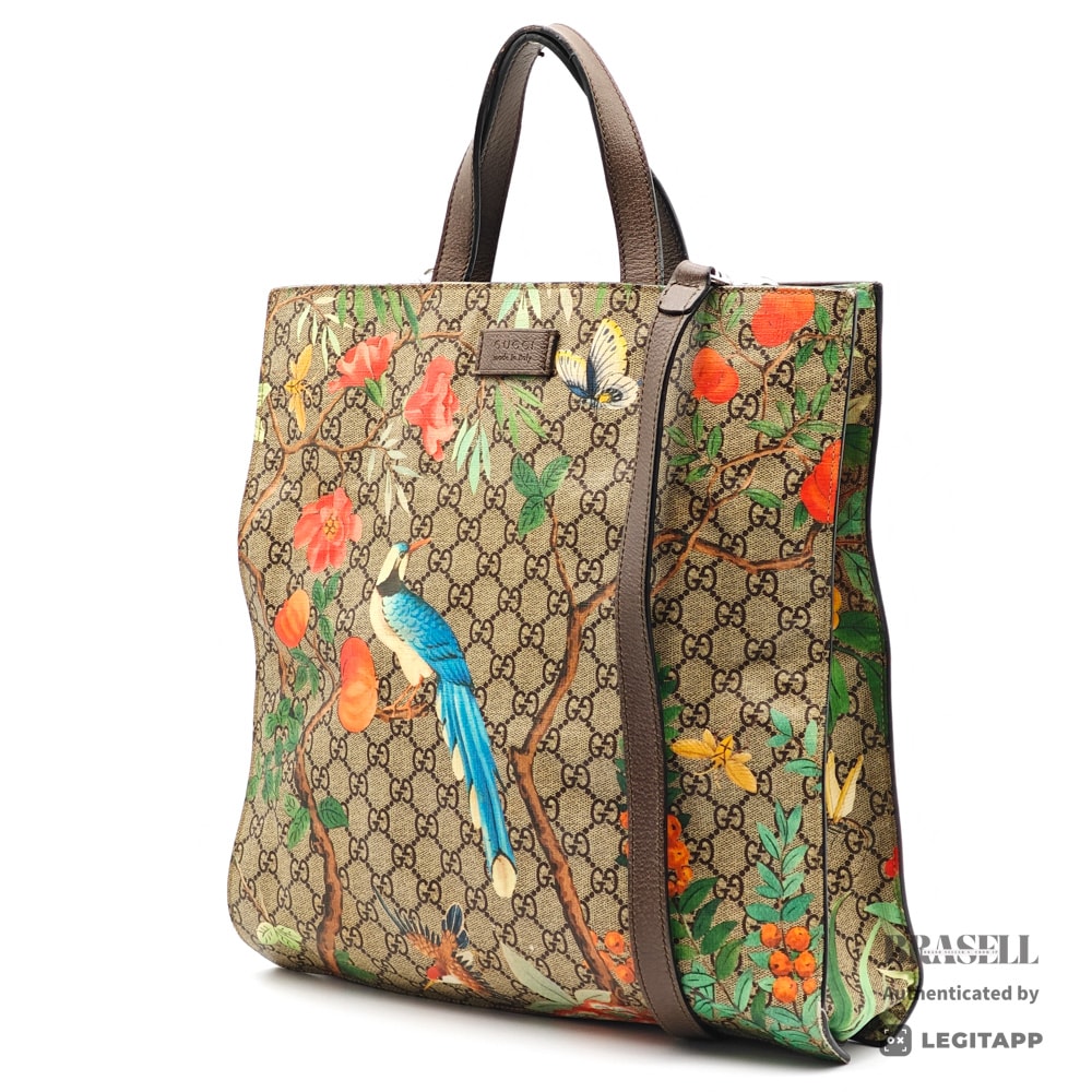 GUCCI グッチ ティアン GGスプリーム GGスプリーム GGスプリーム 450950 525040 トートバッグ Canvas Beige レディース