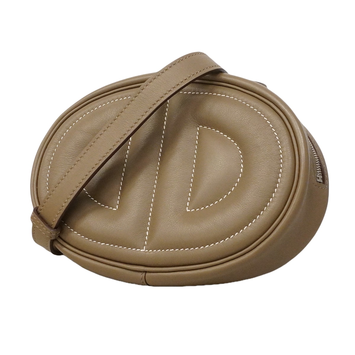 【6gd4858】エルメス ショルダーバッグ インザループ スイフト エトゥープ シルバー金具 B刻印【中古】レディース