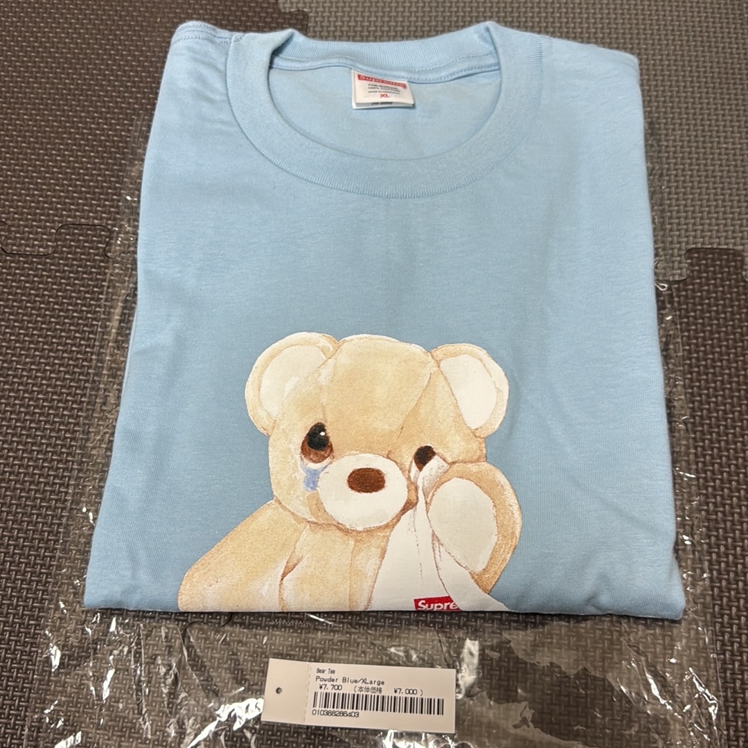 Supreme Bear Tee "Powder Blue"