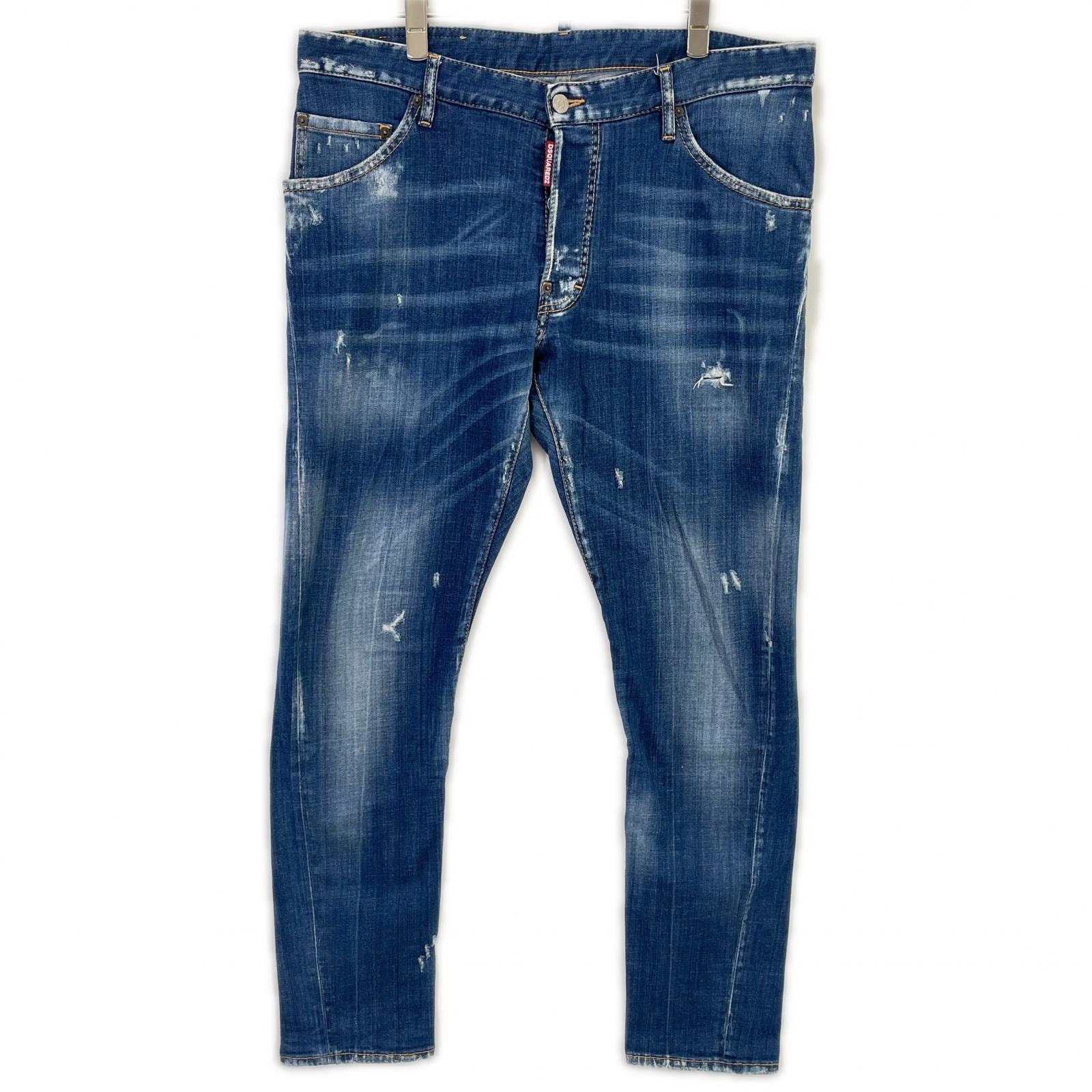 ディースクエアード 【国内正規】S71LB0442 Classic Kenny Jean ボタンフライ デニムパンツ 50