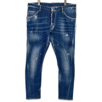 ディースクエアード 【国内正規】S71LB0442 Classic Kenny Jean ボタンフライ デニムパンツ 50