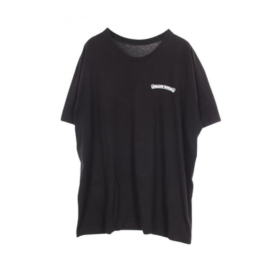 クロムハーツ CHROME HEARTS スクロールラベル ラスベガス限定 半袖Tシャツ 衣料品 トップス コットン メンズ ブラック系 【中古】