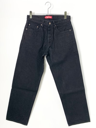 Supreme Rigid Loose Fit Selvedge Jean "Rigid Black" (26FW)