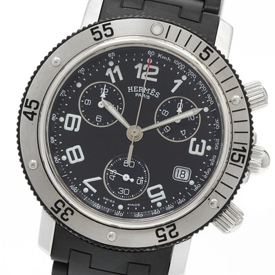 エルメス クリッパー ダイバー CL2.915 メンズ 【中古】