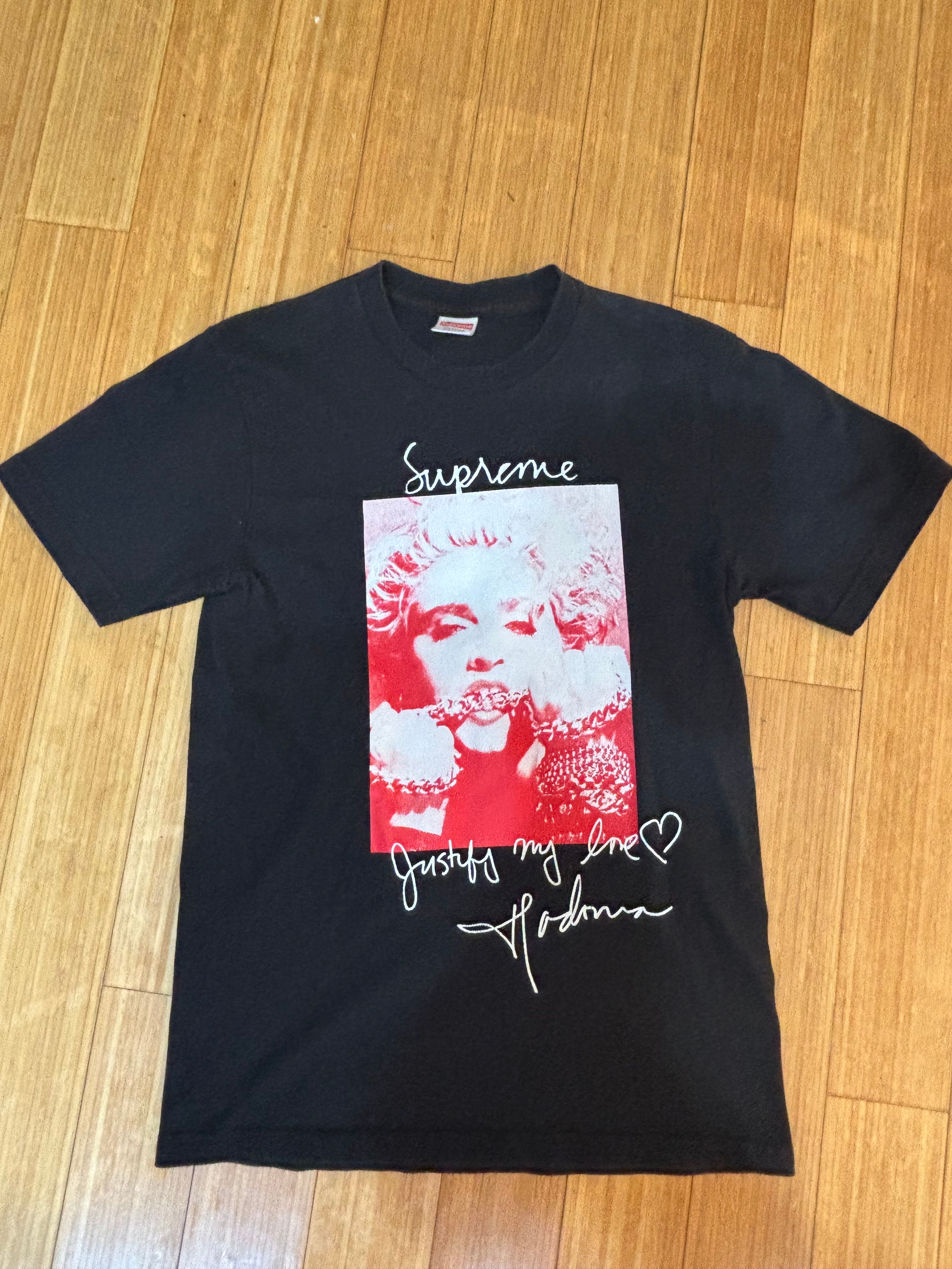 シュプリーム マドンナ Tシャツ "ブラック"（木村拓哉着用）