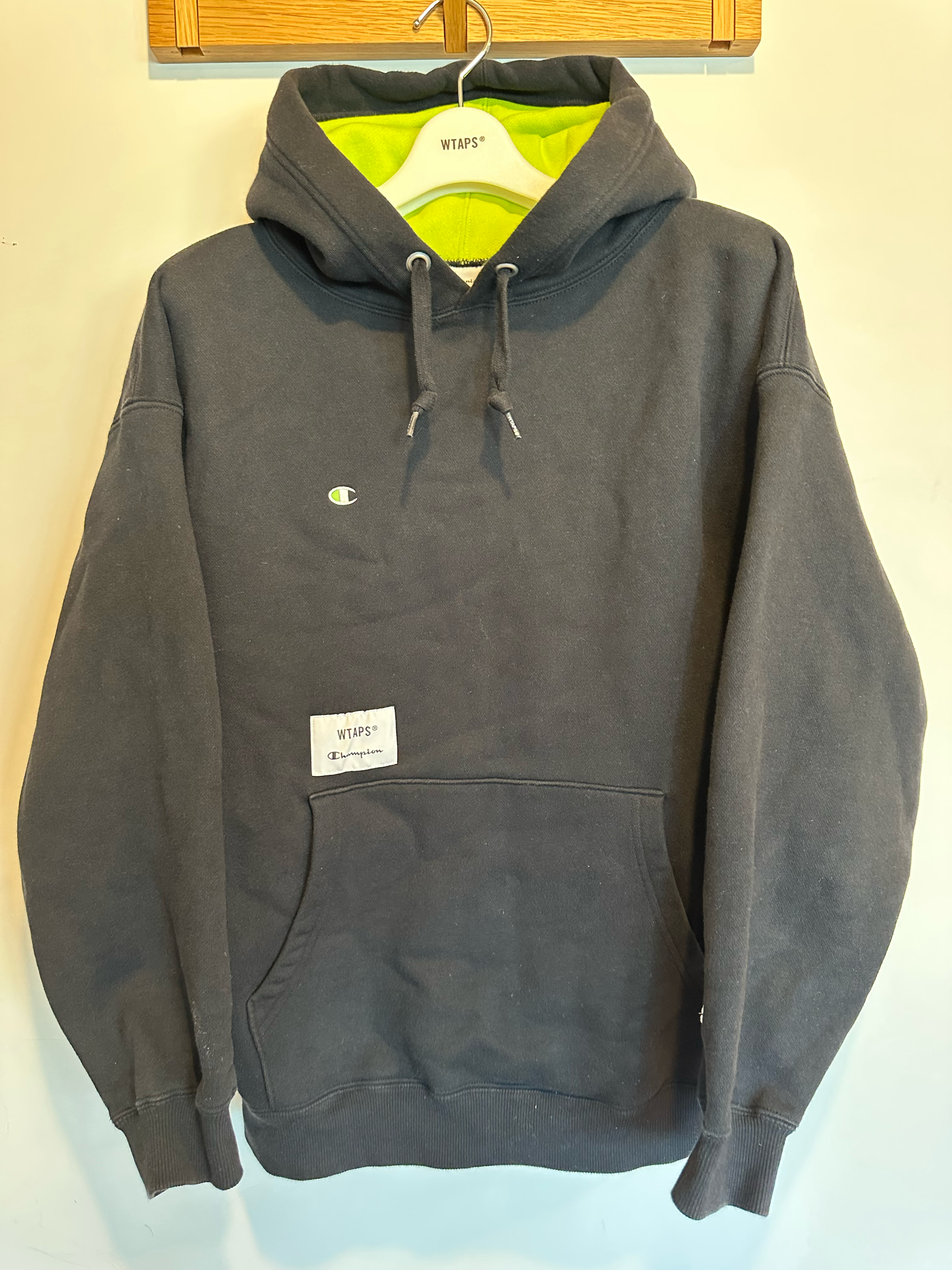 WTAPS x Champion Academy Hooded "Black"