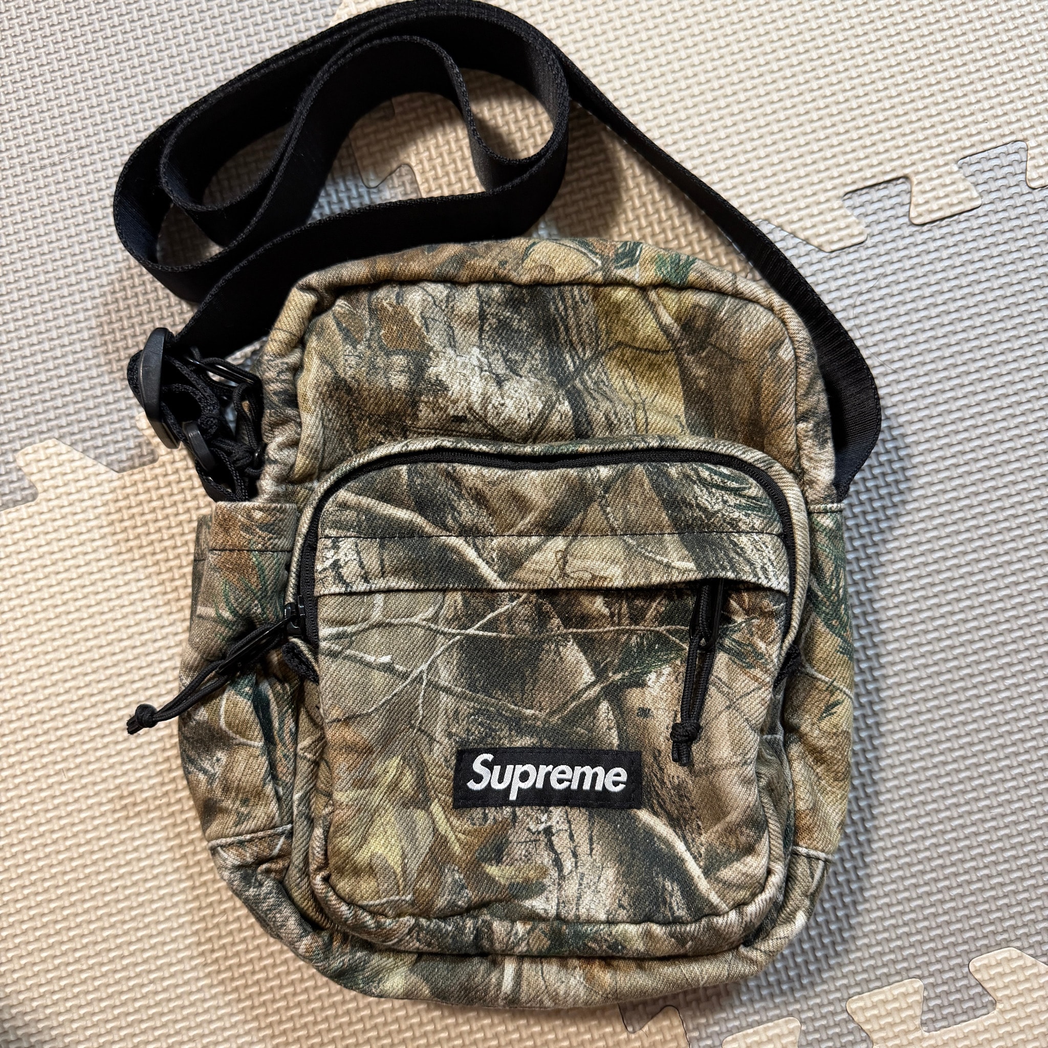 Supreme Denim Shoulder Bag "Realtree AP Camo"