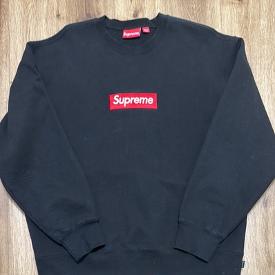 Supreme Box Logo Crewneck "Black" (22FW)