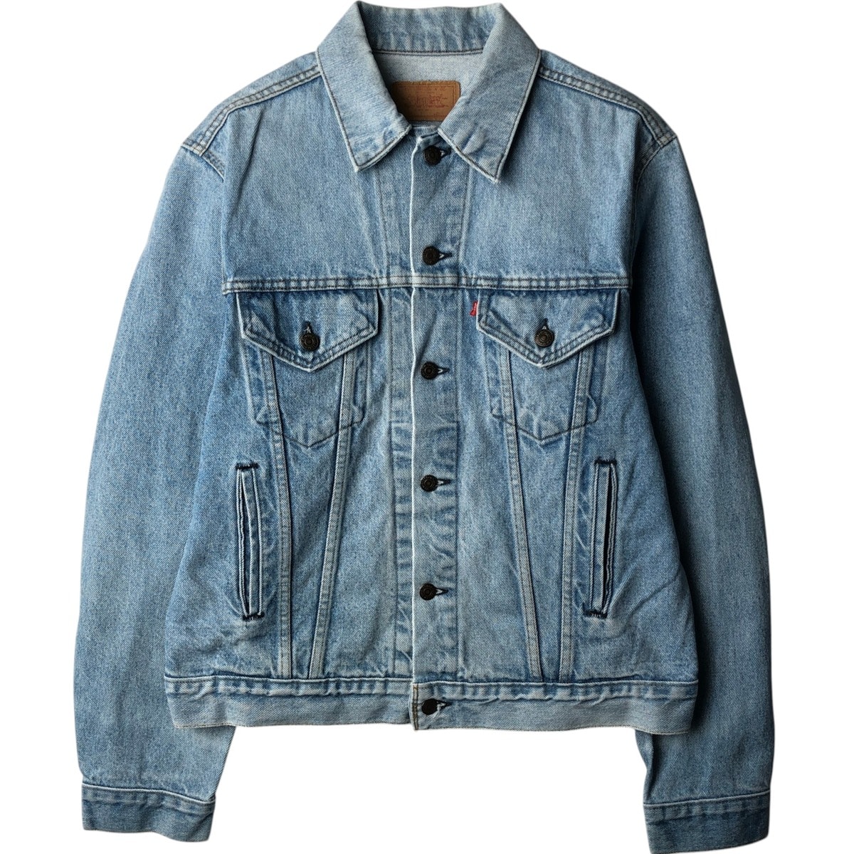古着 リーバイス Levi's デニムジャケット Gジャン USA製 メンズM相当/eaa630400