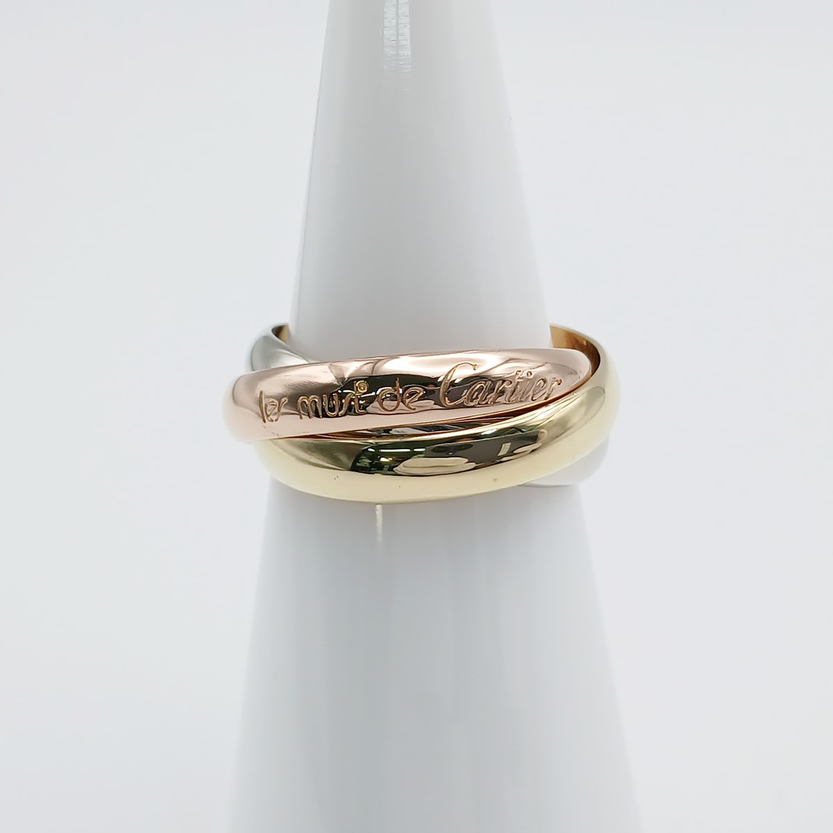 CARTIER カルティエ トリニティリング クラシック リング・指輪 K18イエローゴールド K18ピンクゴールド K18ホワイトゴールド   レディース【中古】