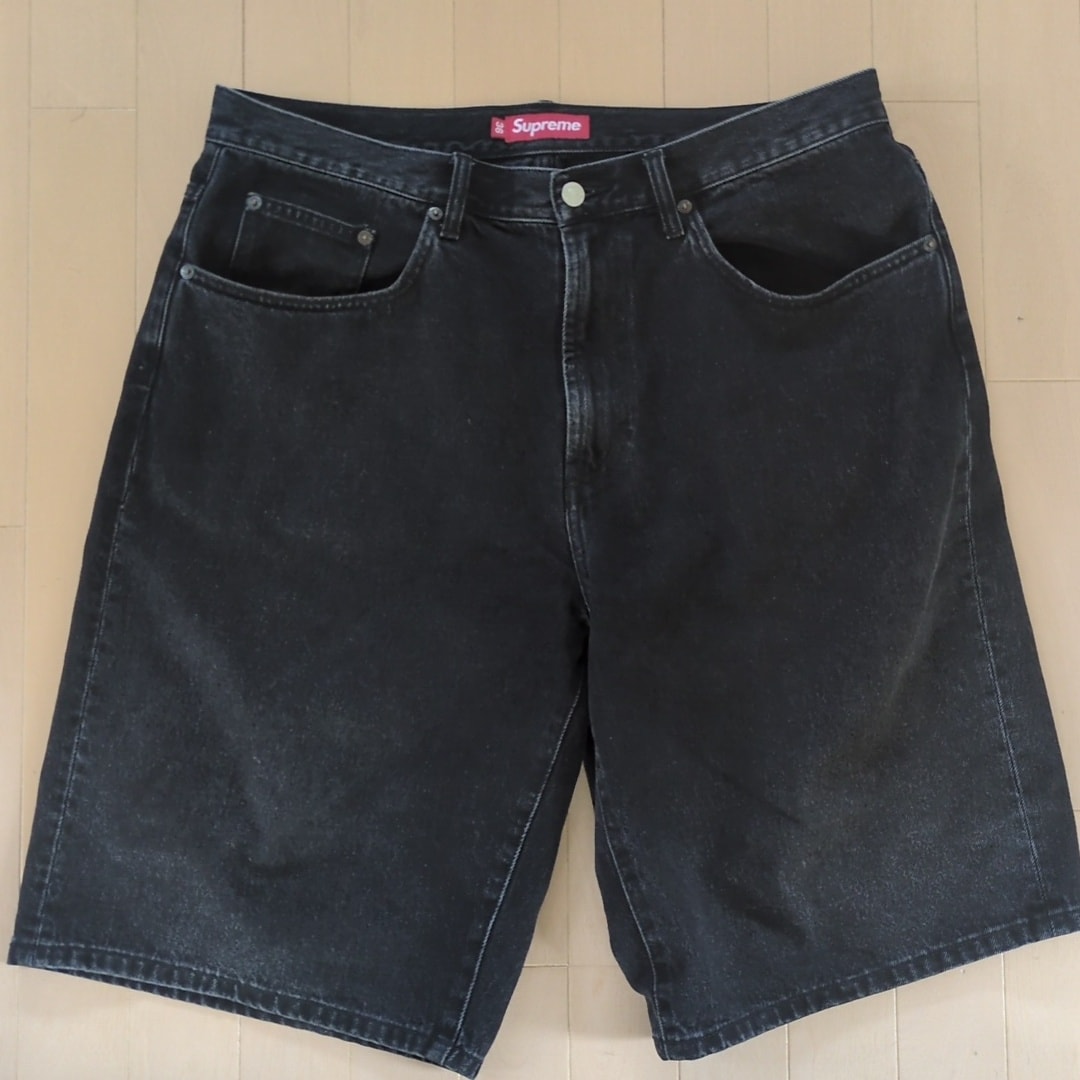 Supreme Baggy Denim Short (26SS) "Black"