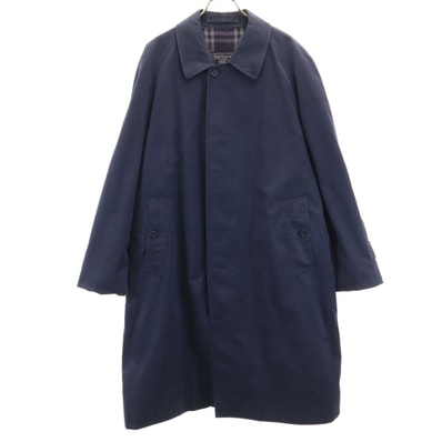 Burberrys バーバリーズ 90s 英国製 オールド ステンカラーコート 50 ネイビー
