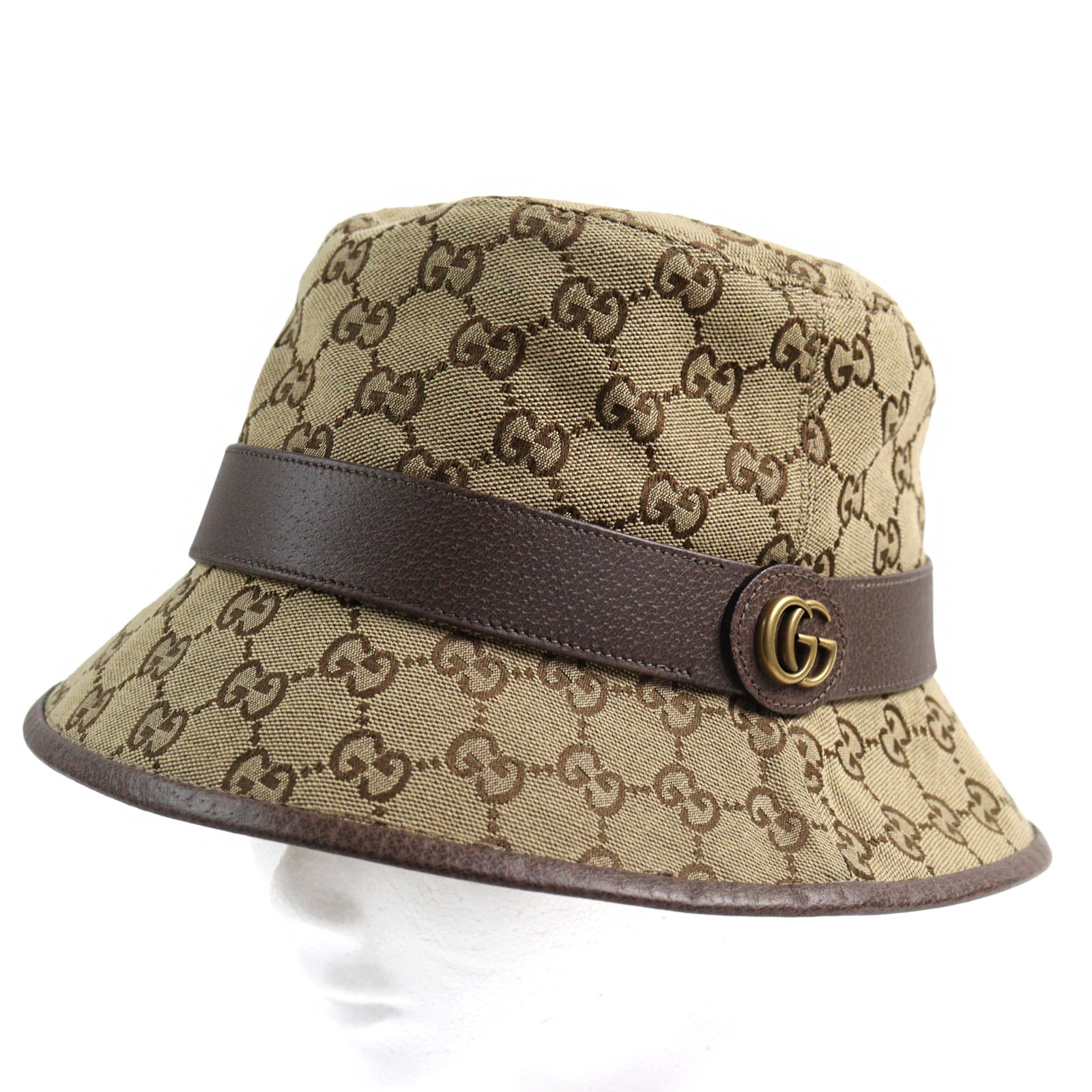 GUCCI GG Canvas Bucket Hat "Beige/Brown"