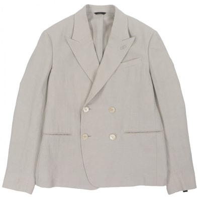 未使用品 フェンディ テーラードジャケット ベージュ メンズ 46 FJ0748