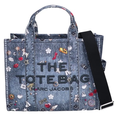 マークジェイコブス 【美品】2R5HTT018H02 THE TROMPE LOEIL TRINKET MEDIUM TOTE ザ トロンプルイユ トリンケット ミディアム
