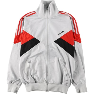 古着 80~90年代 アディダス adidas トレフォイルロゴ ジャージ トラックジャケット メンズM相当 ヴィンテージ/eaa672273