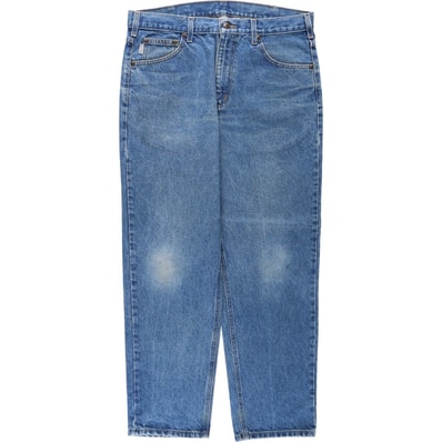 古着 カーハート Carhartt RELAXED FIT テーパードデニムパンツ メンズw36相当/eaa668919