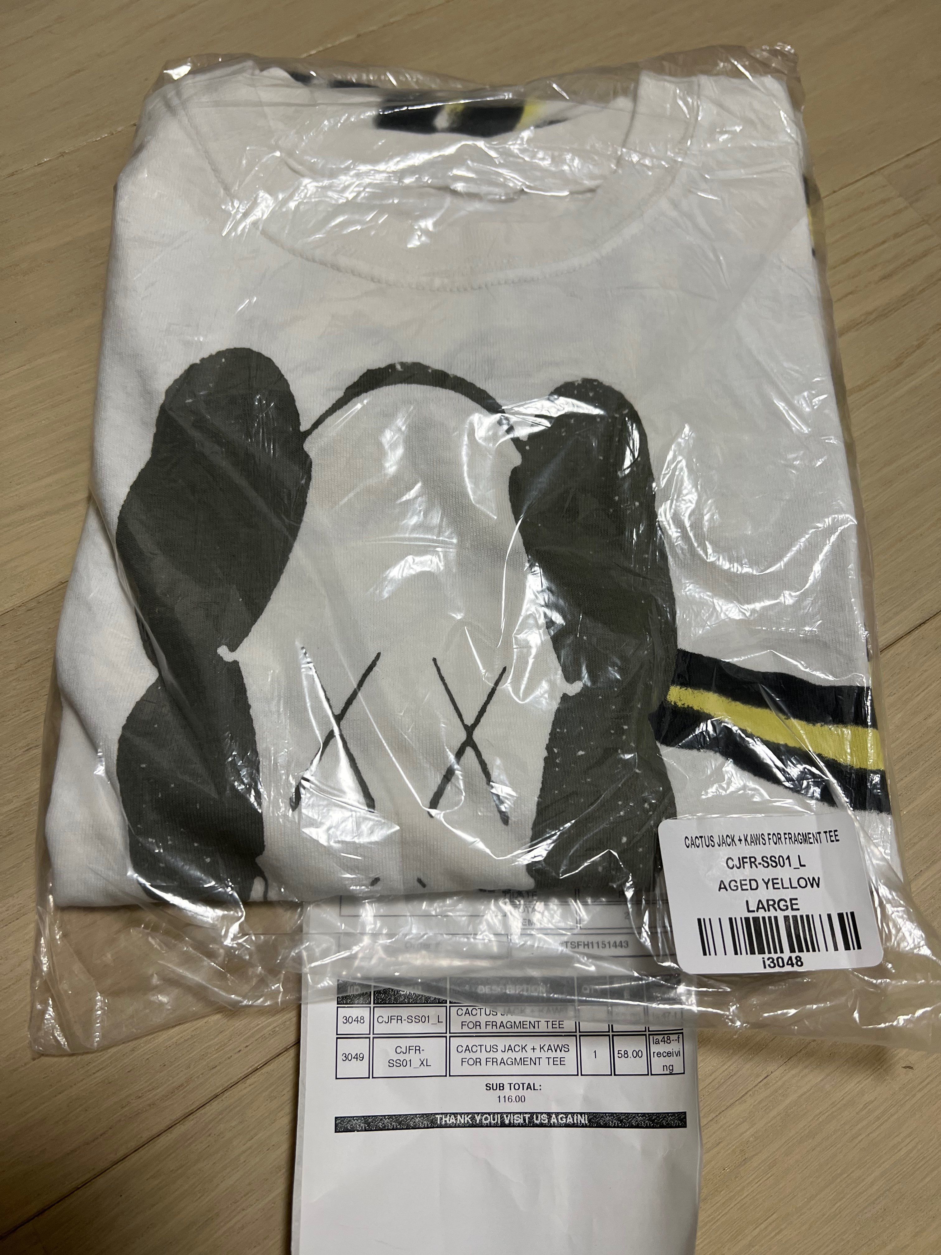 Air Jordan Travis Scott Fragment Tee "White"