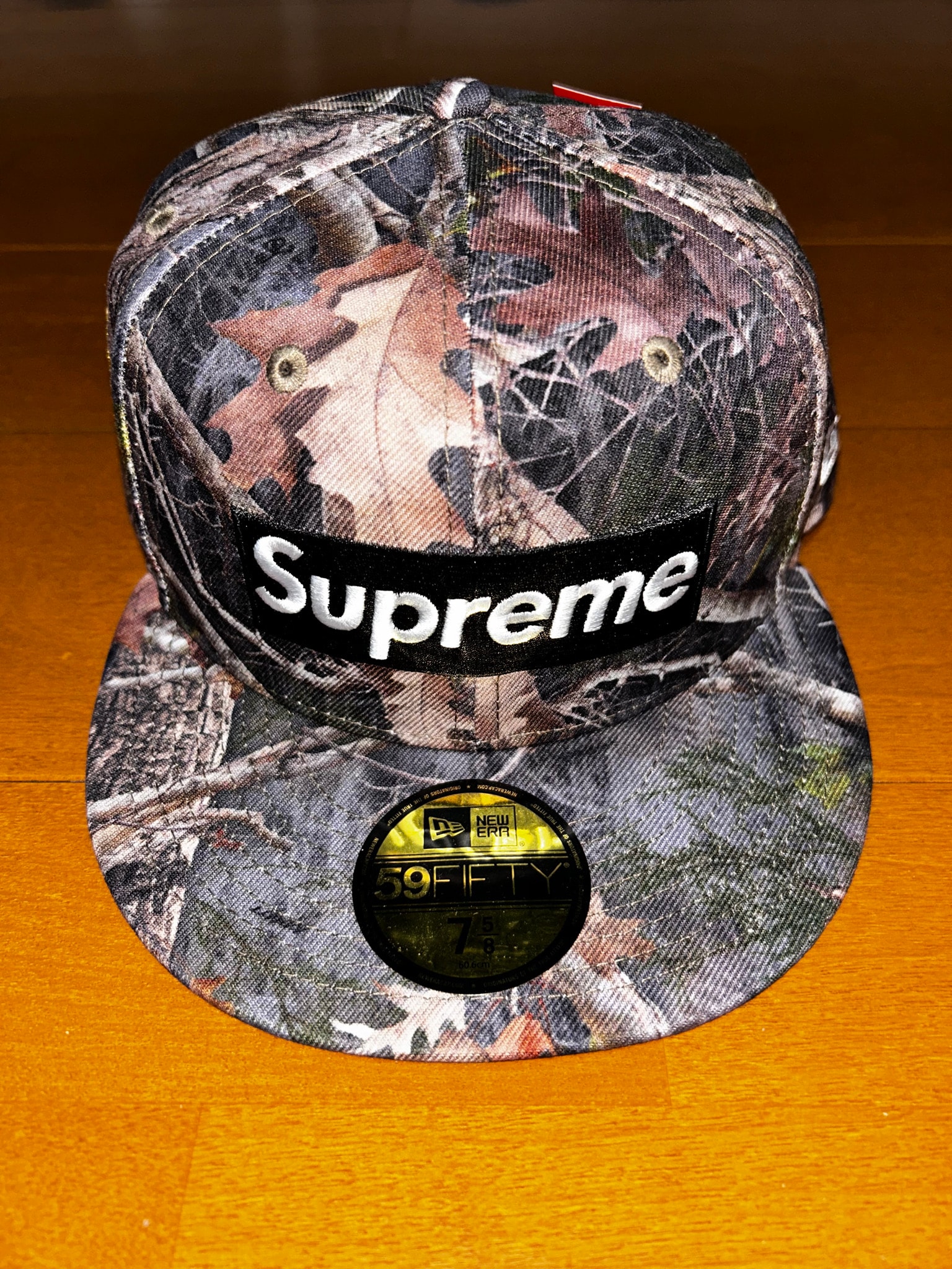 Supreme Championship Box Logo New Era "TrueTimber Kanati Camo"