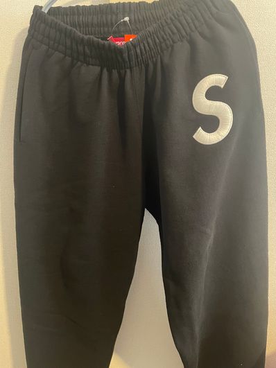 Supreme S Logo Sweatpant "Black"