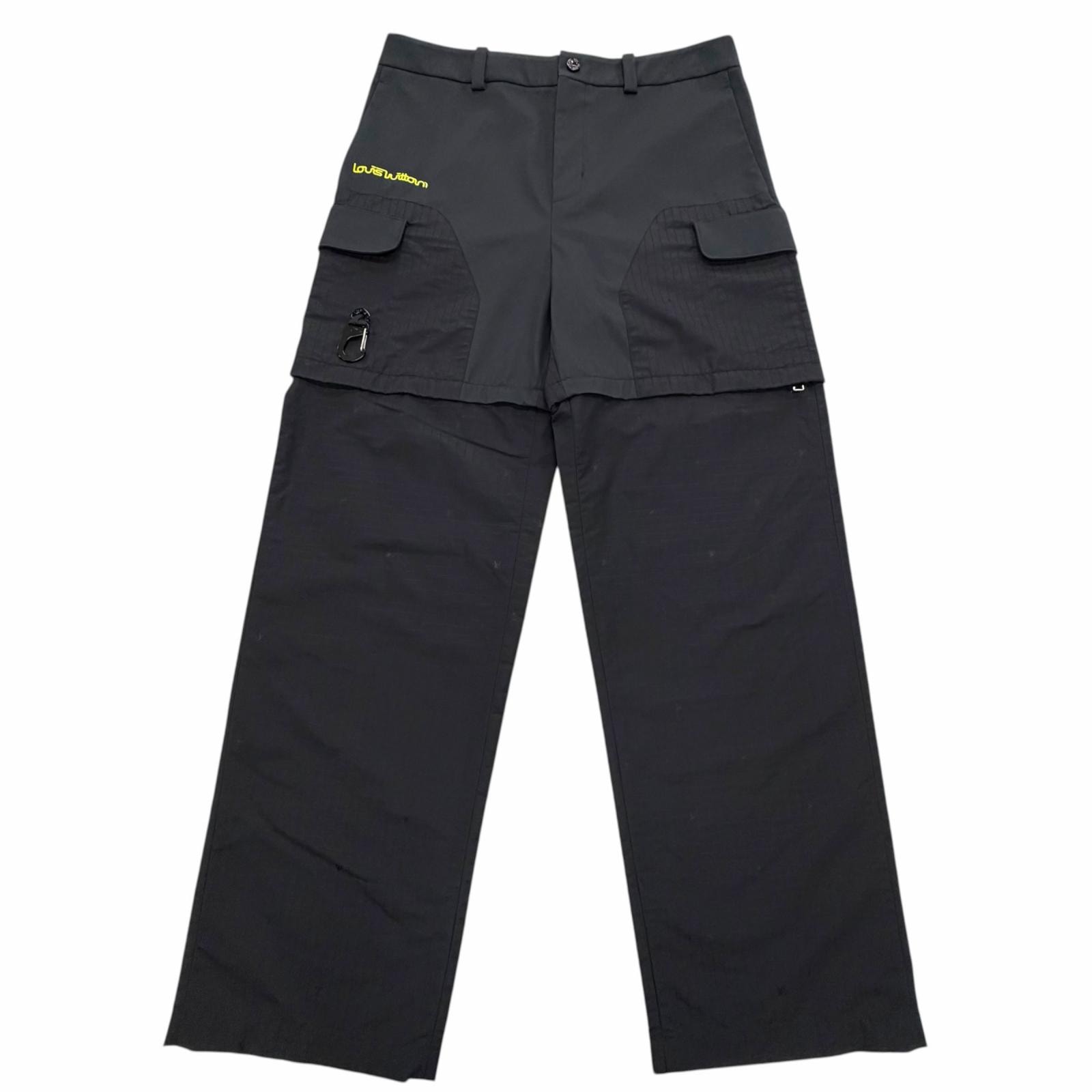 極美品 ルイヴィトン パンツ ブラック メンズ IT 52 2WAY
